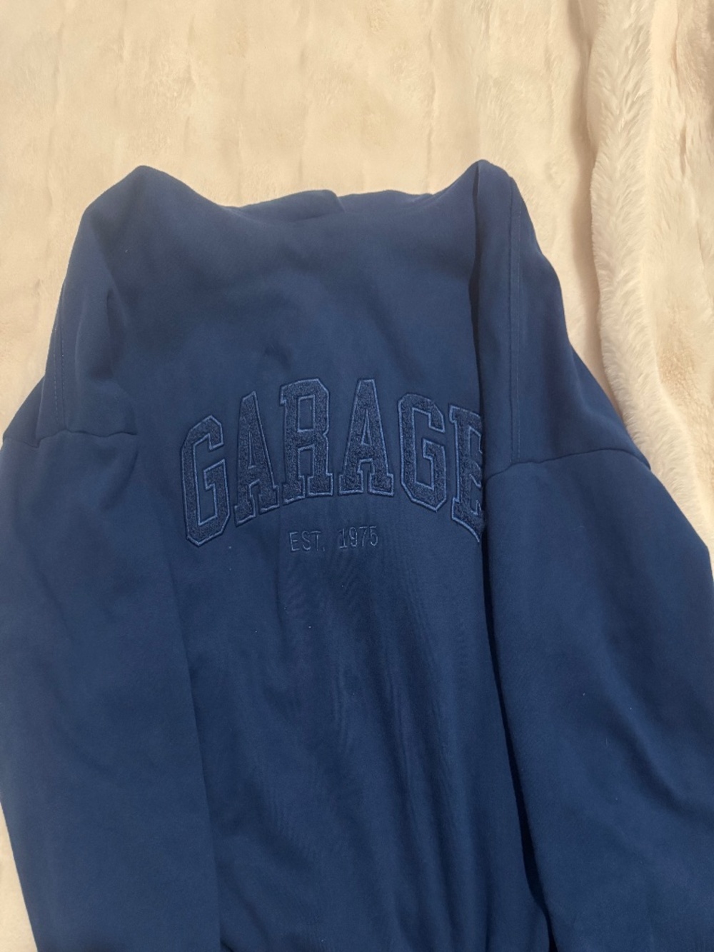 Garage blue hoodie